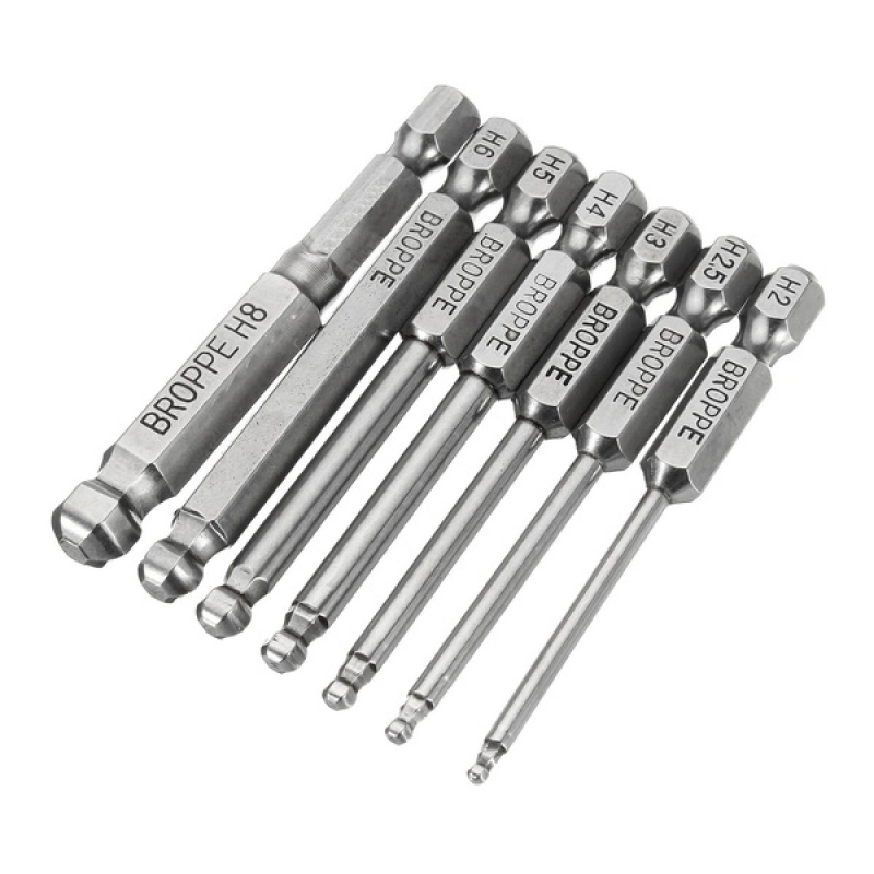 7pcs 1/4