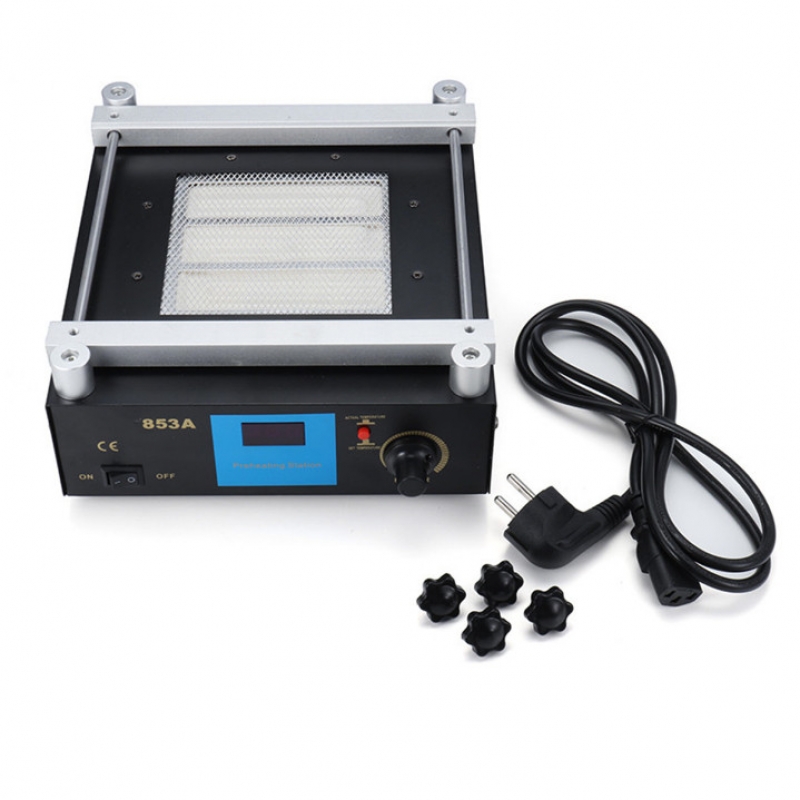 853A High Power ESD BGA Rework Station PCB Preheat Desoldering IR Preheating Station