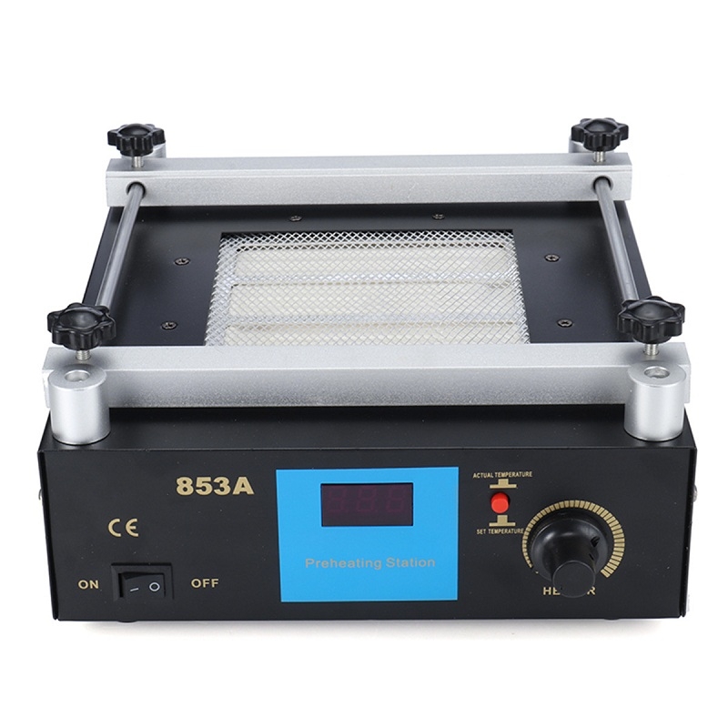 853A High Power ESD BGA Rework Station PCB Preheat Desoldering IR Preheating Station